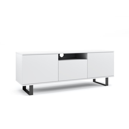 TV asztal RTV LOGAN 150 cm Fehér