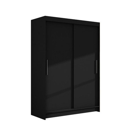 Nagy szekrény MIAMI I fekete szélessége 120 cm