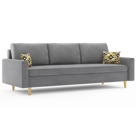 ETNA modell 2 nagyméretű kinyitható kanapé  Szürke