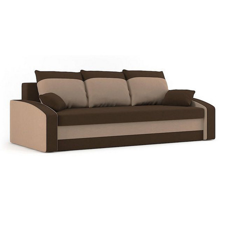 HEWLET modell 2 Nagy méretű kinyitható kanapé Barna/Cappuccino