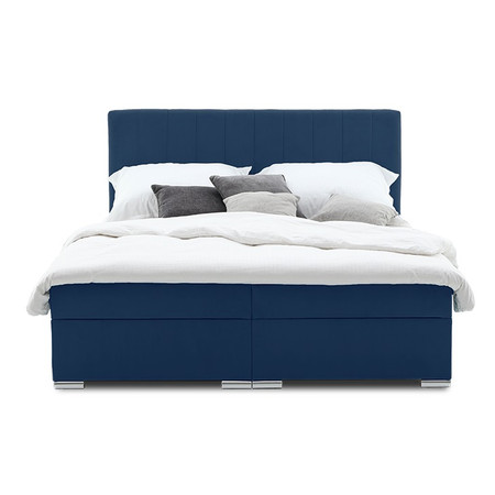 Kárpitozott ágy GRENLAND 160x200 cm Kék
