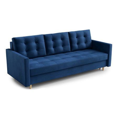 Nagyméretű szétnyitható kanapé SAWA Kék