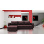 SARA ágyazható sarokkanapé Sötétbarna