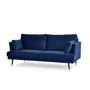 FALCO Háromszemélyes kanapé Tengerész kék
