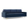 BELLIS Nagyméretű kinyitható kanapé Kék