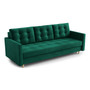 Nagyméretű szétnyitható kanapé SAWA Zöld