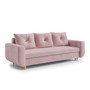 Nagyméretű szétnyitható kanapé MAWI Rózsaszín