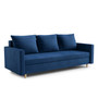  ALMA Nagyméretű kinyitható kanapé Kék