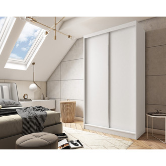 Kvalitní Šatní Skříň bez zrcadla 120 cm
