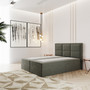 Kárpitozott ágy ROMA mérete 140x200 cm Zöld