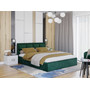 Kárpitozott ágy OTTO mérete 160x200 cm Zöld