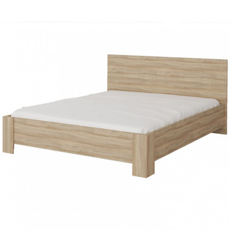 Mediolan ágy 160x200 cm - sonoma tölgy