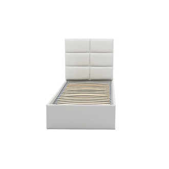 Kárpitozott ágy TORES II matrac nélkül mérete 90x200 cm - Eco-bőr