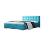 DIANA kárpitozott ágy (kék) 180x200 cm