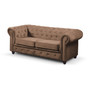 Rozkládací pohovka Infinity Chesterfield II Béžová