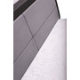 Kárpitozott ágy SIMONA fekete, 180x200 cm méretben - galéria #1