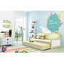 Dětská postel nebo gauč s výsuvnou postelí DAVID 190x80 cm Zelená Borovice - galéria #2