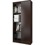 R 80 cm 1 ajtós 6 polcos wenge polc. - galéria #3