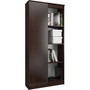 R 80 cm 1 ajtós 6 polcos wenge polc. - galéria #1