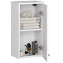 FIN W 30 cm fürdőszobaszekrény, fehér - galéria #1