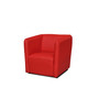 UMBO Öko-bőr fotel Piros - galéria #2