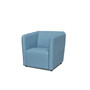 UMBO Öko-bőr fotel Kék - galéria #1
