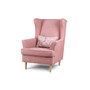 STRALIS Füles fotel Rózsaszín - galéria #1