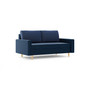 BELLIS kisméretű kinyitható kanapé Kék - galéria #3