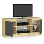 TV állvány RTV K120 artisan tölgy/grafitszürke. - galéria #2