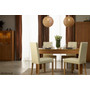 CALDO Összecsukható étkezőasztal 160 cm (tölgy) - galéria #1