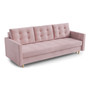 Nagyméretű szétnyitható kanapé SAWA Rózsaszín - galéria #3