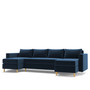 Szétnyitható kanapé LIVIO Kék - galéria #3