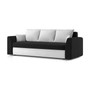 PAUL modell 2 Nagyméretű kinyitható kanapé Fekete-fehér - galéria #4