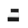 Kárpitozott ágy MONOS II matraccal 90x200 cm - Eco-bőr Fehér Eko-bőr - galéria #1