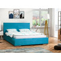 MONIKA kárpitozott ágy (kék) 140x200 cm - galéria #1