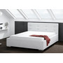 DAKOTA kárpitozott ágy (fehér) 160x200 cm - galéria #1