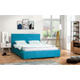 MONIKA kárpitozott ágy (kék)160x200 cm - galéria #1