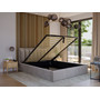 Kárpitozott ágy MOON mérete 80x200 cm Szürke - galéria #5