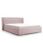 Madera ágy 160x200 cm Rózsaszín
