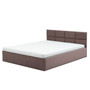 Kárpitozott MONOS ágy matraccal, mérete 140x200 cm Világos szürke - galéria #4