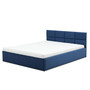 MONOS kárpitozott ágy matraccal (160x200 cm) Tengerész kék - galéria #4