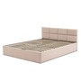 MONOS kárpitozott ágy matrac nélkül mérete 140x200 cm Kakaó - galéria #5