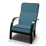 Kanapé + fotel 131 ELLA Kék+fekete - galéria #6