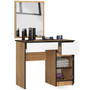 Fésülködőasztal P-2/SL 500x600 jobb - kézműves tölgy/fehér - galéria #1