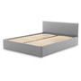 LEON kárpitozott ágy matrac nélkül, mérete 160x200 cm Barna - galéria #1