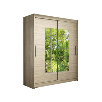 Nagy WESTA III gardróbszekrény sonoma színben, szélessége 150 cm