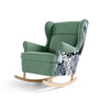 Fotel 195 MORGAN Zöld+minta - galéria #8