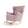 Fotel 1966 BROOKE Rózsaszín+minta - galéria #8