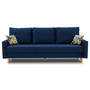 Nagyméretű szétnyitható kanapé ETNA PRO Kék