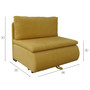Szétnyitható kanapé MONI Zöld - galéria #6